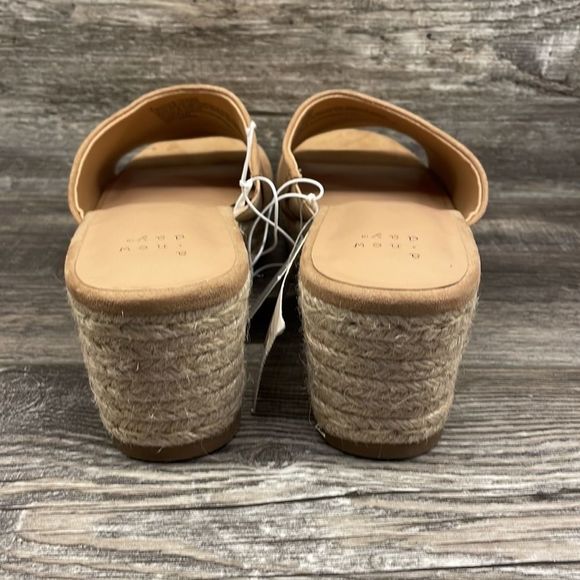 Women's Mavis Espadrille Mule Wedges - A New Day - Picture 5 of 8